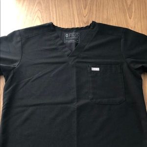 Black Figs Scrub Top - XS